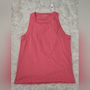 J. Crew- 90's Organic Slub Cotton Tank. Size S. NWT!